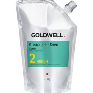 Goldwell Genopbygning Structure + Shine Agent 1Softening Cream Medium 2 400 ml (1.748,00 kr / 1 l) - 400 ml