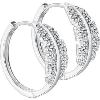 FLORA HOOP 20 MM. | SILVER