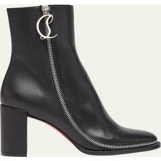 Christian Louboutin CL Zip leather ankle boots - black - EU 40