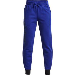 Bukser Under Armour UA Rival Fleece Script Jgrs 1379789-400 Størrelse YXS