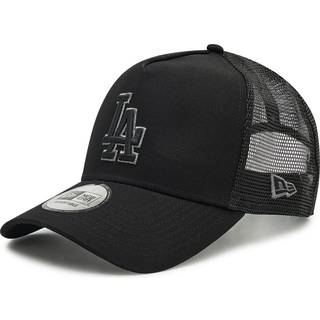 New Era LA Dodgers Tonal Black A-Frame Trucker Cap newera adult unisex Black newera adult unisex Black newera adult unisex Black newera adult unisex B - Osfm