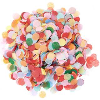 Konfetti multicolor rund 20g - Multicolor