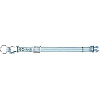 Softline halsb. Dog Prince, XS–S: 25–35 cm/15 mm, grå/hvid