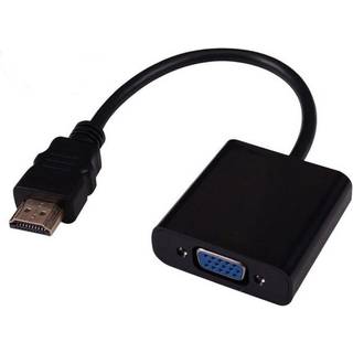 Eletra HDMI adapter HDMI M - VGA F audio ➞ På lager - klar til levering og afhentning