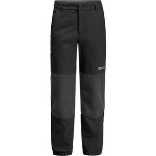 Jack Wolfskin Rascal Winter Pants Kids Softshellbukser Børn størrelse 116 farve sort