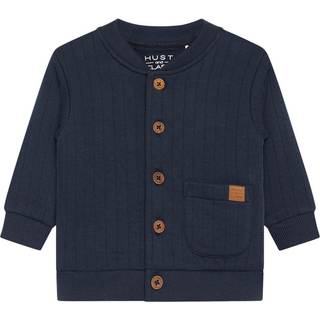 Hust&Claire Cliff Cardigan Blue Night 74 cm  Blå  74 cm  mand