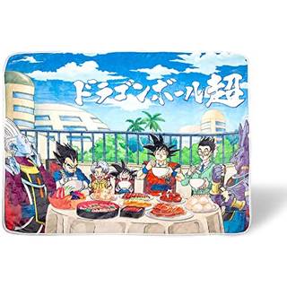 Dragon Ball Super Feast Plush Throw Tæppe | 45 x 60 tommer