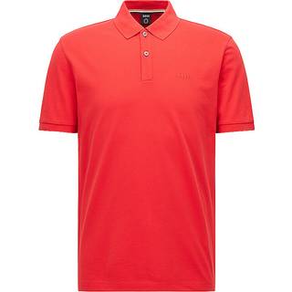 BOSS Black Herren Polo-Shirt rot
