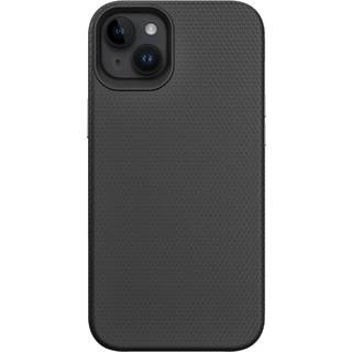 iPhone 15 Plastik Håndværker Bagside Cover - Sort