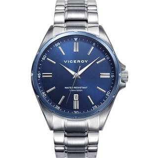 Herre Viceroy 471291-37 Sølv Ur (Ø 43 mm)