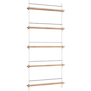 Moebe Magazine Shelving MS.180.1 Eg/Hvid
