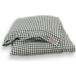 Lovely Linen Misty Dynebetræk 150x210 Cm Square - Dyner Hør Jeep Green - BL0771
