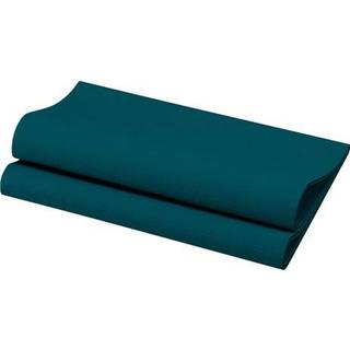 Ocean Teal middagsservietter BIO Dunisoft 40x40 cm. - 60 stk.