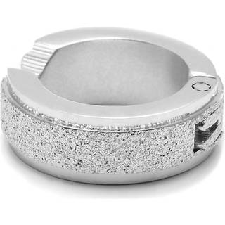 Sentio | Børstet Rustfri Stål Clip-On Ørering