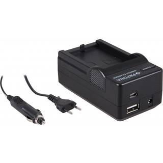 4-i-1 oplader til LP-E5 LP5E Canon EOS-450D EOS 450D EOS450D