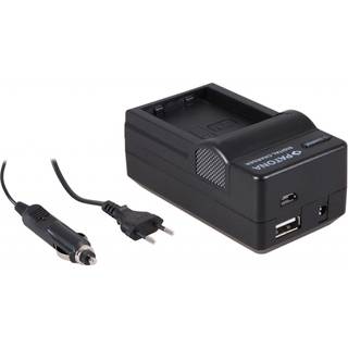 4-i-1 oplader til Nikon EN-EL23 ENEL23 Nikon P600 Coolpix P600