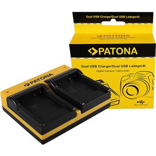 Dual oplader til Panasonic DMW-BCF10E Lumix DMC-FS7 DMCLX5 DMCLX5 DMC-LX5
