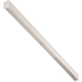 Væglampe Straight L, 122 cm, hvid