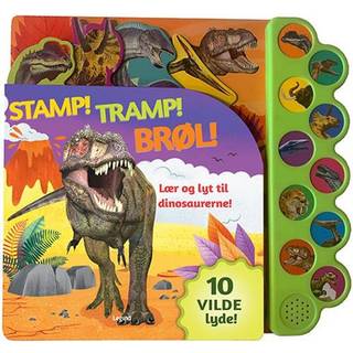 Lær og lyt til dinosaur - med 10 lyde