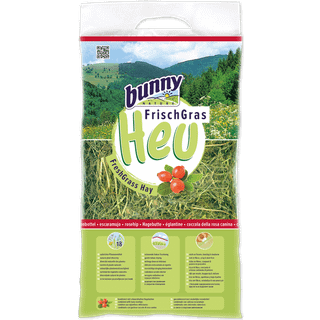 Bunny Nature FreshGrass Hø - med hyben (500g)