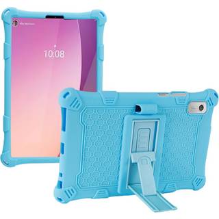 Lenovo Tab M9 Silikone Cover m. Ståfunktion - Lyseblå