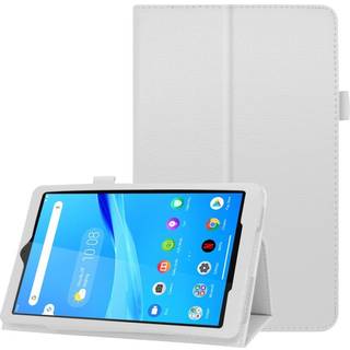 Lenovo Tab M8 (2nd Gen.) 8" Litchi Læder Cover m. Magnetluk & Ståfunktion - Hvid