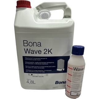 Bona Wave 2K, Ekstra Mat - Inkl. Hærder - 5,0 L