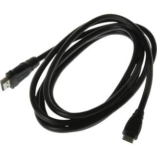 Qnect High Speed Mini HDMI - HDMI + Ethernet, 2m ➞ På lager - klar til afhentning