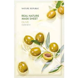Nature Republic - Real Nature Mask Sheet - Olive