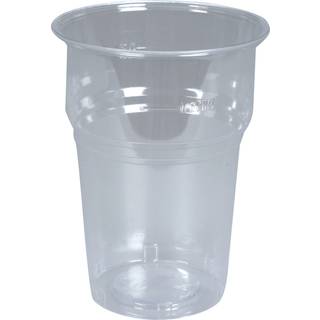 Plastikglas, PS, Klar, 40 cl, 50 stk.