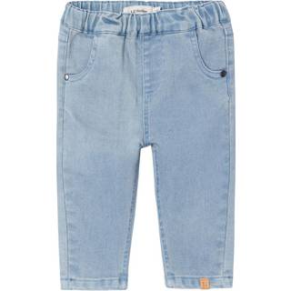 Lil Atelier Medium Blue Denim Taperede Jeans - Str. 1m 56cm