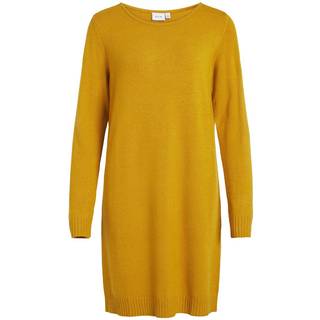 Langærmet Strikket Kjole