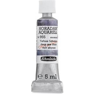 Schmincke - Horadam Aquarell Super Granulation 14 955 006 Deep Sea Black 15 ml r?r Meget st?rke granulerende farver Finest Super Granulating Wate