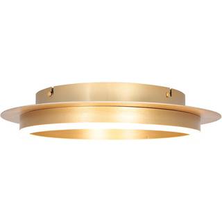 Ringlux LED loftlampe, guldfarvet, Ø 32 cm, metal