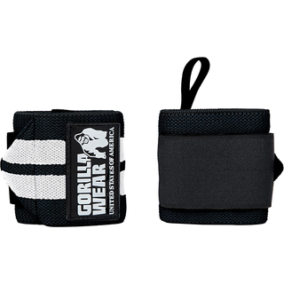 Wrist Wraps Pro, black/white, Gorilla Wear