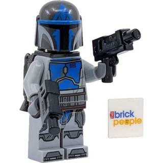 LEGO STAR WARS: Mandalorian loyalist kriger minifigure med tvillingpistoler og kappe