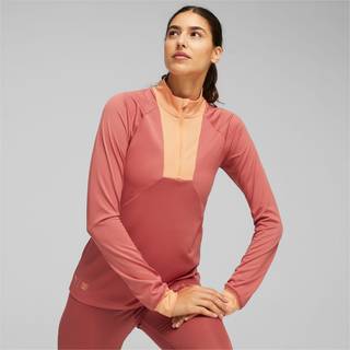 Puma First Mile Mid Layer Running Top Women - Red, Size 16 - red