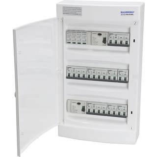 Færdigmonteret gruppetavle – 2x16A 3P+N + 2x10A 3P+N + 4x10A 1P+N + Transient