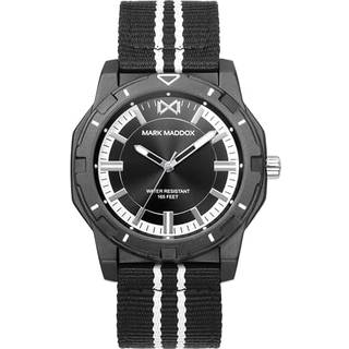 Herres watch Mark Maddox HC0126-57 sort (Ø 43 mm)