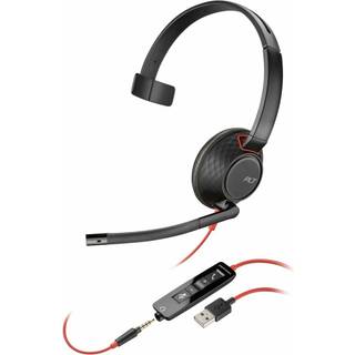 Poly Blackwire 5210 | On Ear headset | Microphone | Active noisereduction