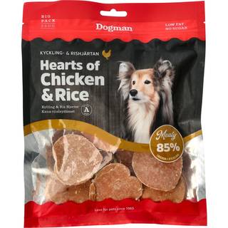 Dogman Hjerter af kylling og ris 250 g