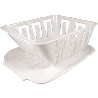 Op Products 77001 White Dish Drainer