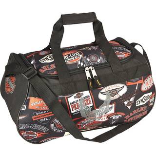 Harley Davidson Logo Sport Duffel Black One St?rrelse