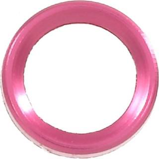 iPhone 6 Plus / 6s Plus Bagkameralinse Metal Beskyttelses Ring Pink