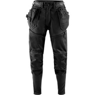 Fristads 131144 Håndværker jogger bukser 2687 / Arbejdsbukser Sort XS