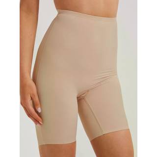 Sculpting High Waist Shorts, Beige, S