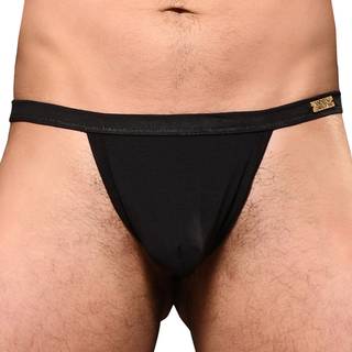 Andrew Christian Almost Naked Bamboo Thong - Black - Large