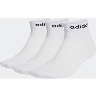 Think Linear Ankle sokker, 3 par - White / Black - 28-30