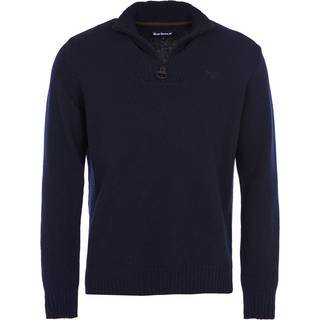 Barbour Lifestyle Essential Lambswool Half Zip Navy