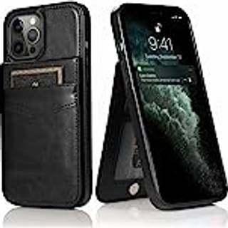iPhone 12 / 12 Pro Mobil Cover Kortholder 6-SLOT Retro V3